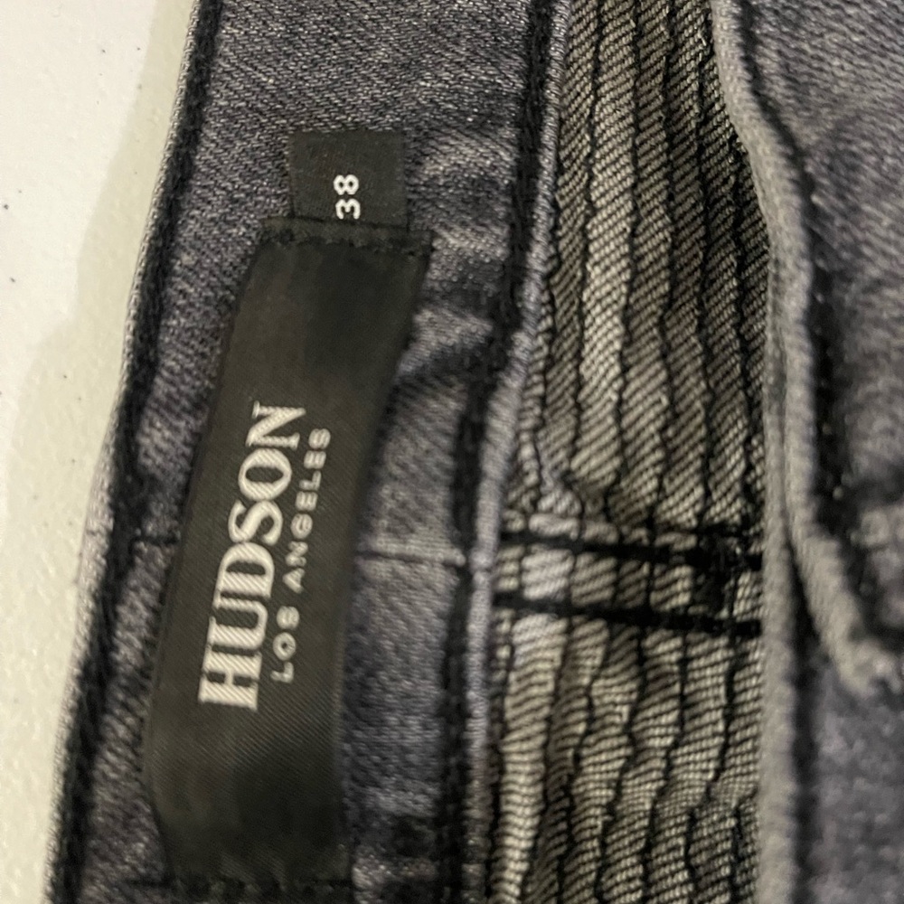 Hudson Blinder Biker  V2 Men's Black Jeans 38
